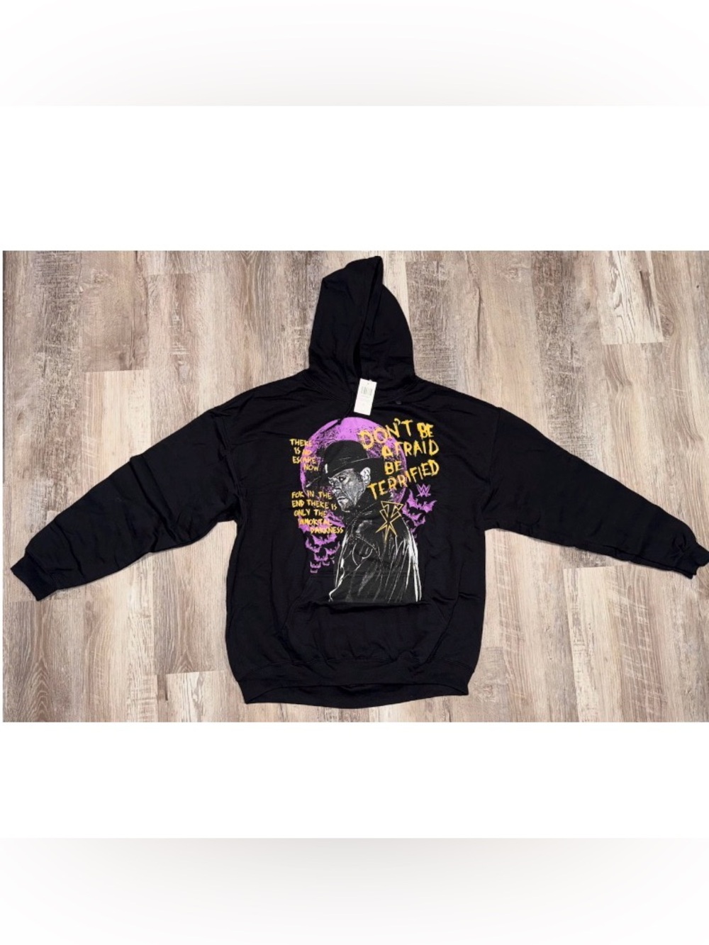 NWT Men's WWE Undertaker Hoodie Size XL